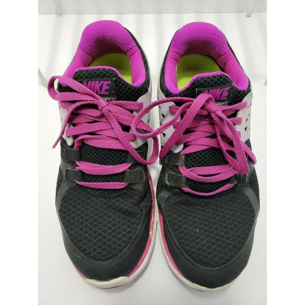 Nike Lunarswift 3 Women's Size 5.5 Running Shoes Gray Black Purple 472250-055